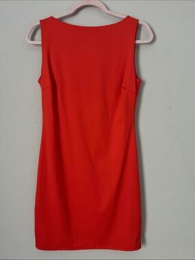 Blue Blush Bright Red Sleeveless Mini Dress
